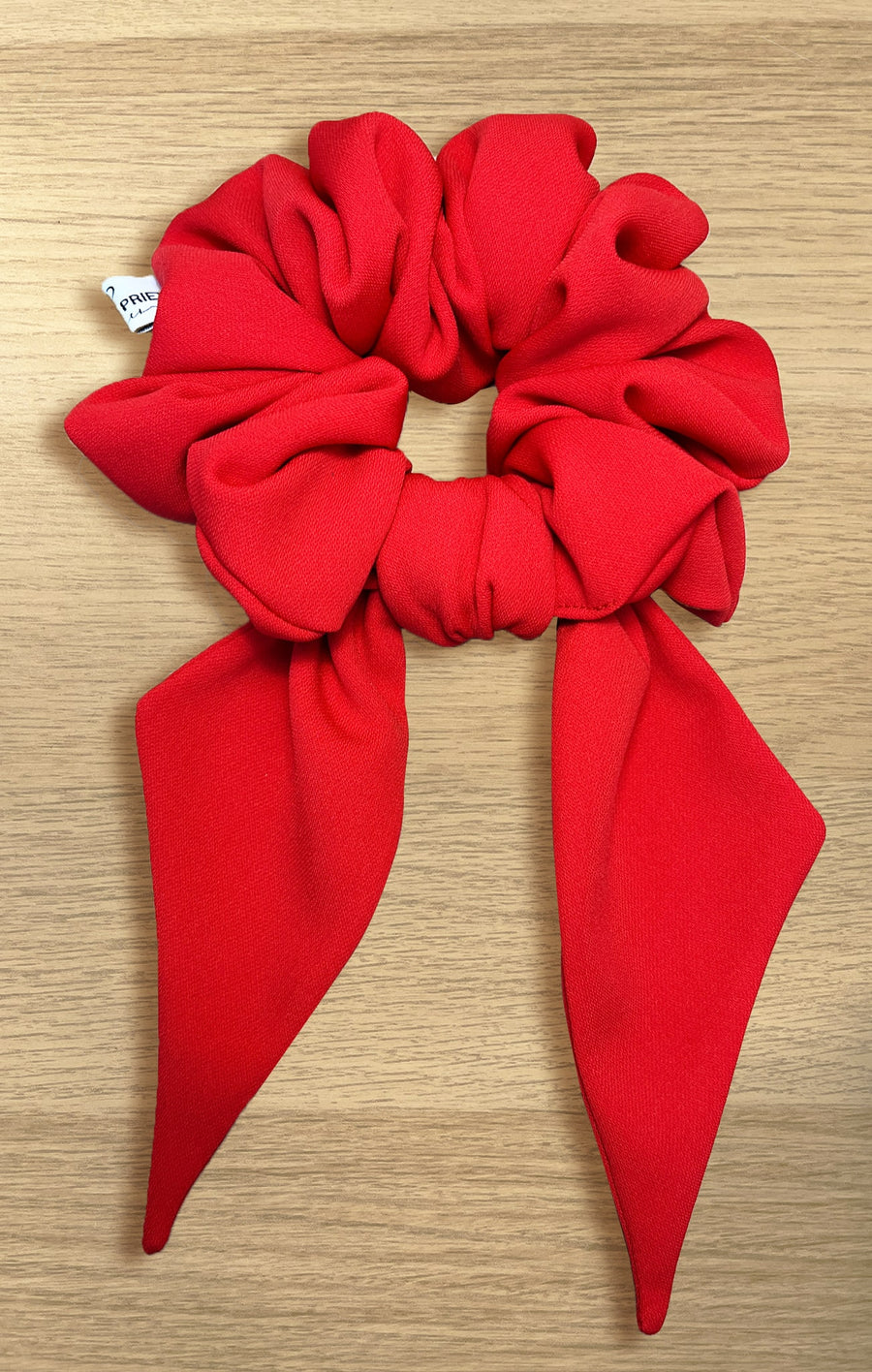 CHOUCHOU FOULARD ROUGE CORAIL