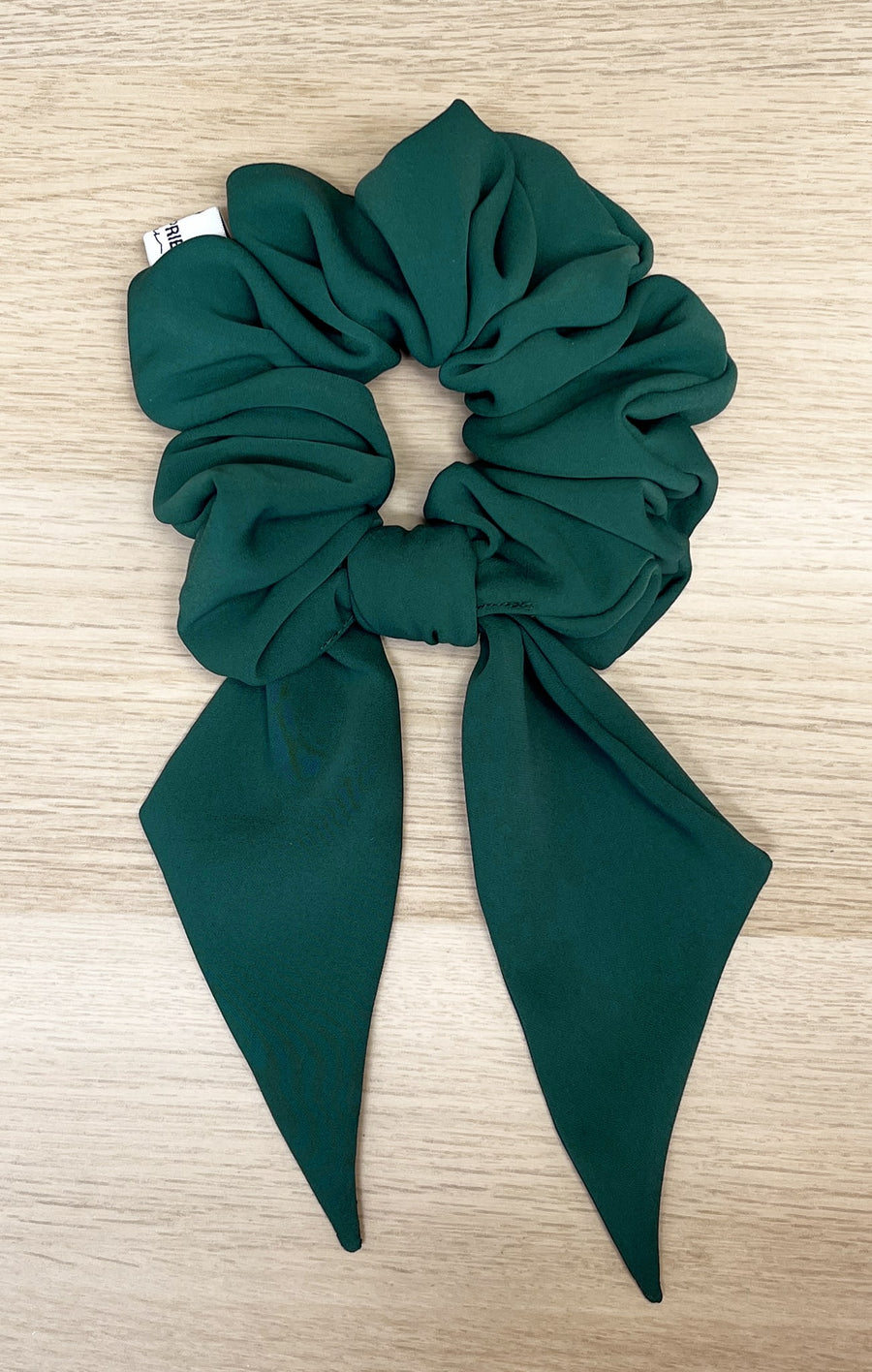 CHOUCHOU FOULARD VERT ÉMERAUDE