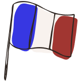 illustration drapeau Français